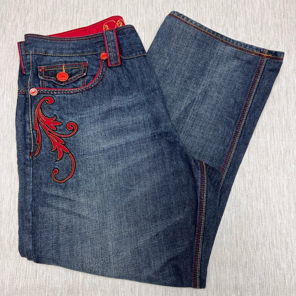 COOGI Jeans Mens 36x29 Embroidered Excellent Condition